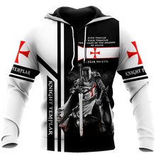 Brave Knight Templar 3D Printed Men Hoodie Autumn and winter Unisex Deluxe Sweatshirt Zip Pullover Casual Streetwear KJ406 2024 - buy cheap