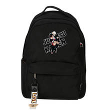 Jujutsu Kaisen Kawaii Women Backpack Nylon School Bags Waterproof Bookbag Small Cartoon Anime Bagpack Pink Laptop Back Pack 2024 - buy cheap