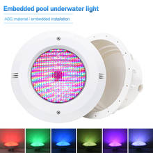 5 pçs/lote venda quente led embutido luz piscina subaquática 12v abs rgb mutável à prova dip68 água luzes subaquáticas ip68 luzes embutidas 2024 - compre barato