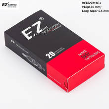 RC1027M1C-1-agujas de cartucho EZ Revolution, agujas curvas Magnum para tatuaje, sistema de cartucho, máquina de tatuaje y agarres, 20 unids/caja 2024 - compra barato