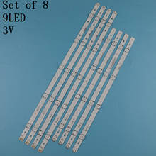 8pieces LED Backlight strip 5/4 lamp For LG 49" TV 49LJ5500 49LJ550M NC490DUE-AAFX1-41CA NC490DUE 49LG594V HC490DUN-SLTL1-A19X 2024 - buy cheap
