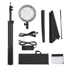 Andoer-Kit de luz LED Softbox para estudio de fotografía, temperatura bicolor de 45W, 2700K/5500K, luces LED regulables, soportes de luz 2024 - compra barato