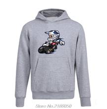 Sudaderas con capucha para motociclista, ropa de calle con forro polar, estilo Hip Hop, Punk, de moda, para hombre 2024 - compra barato