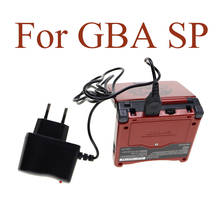 Адаптер переменного тока с европейской вилкой, 1 шт., настенное зарядное устройство, адаптер для Nintendo NDS Gameboy Advance GBA SP 2024 - купить недорого