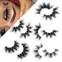 AMAOLASH Eyelashes Mink Eyelashes Thick Natural Long False Eyelashes 3D Mink Lashes High Volume Soft Dramatic Eye Lashes Makeup 2024 - buy cheap