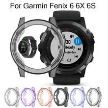 Ultra thin Transparent Cover For Garmin fenix 5X Smart Watch Soft TPU Protection Silicone Case For Garmin 6 6S 6X Accessories 2024 - buy cheap