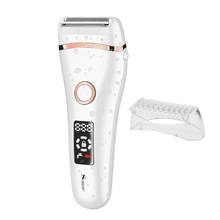 rechargeable women shaver waterproof electric shaving machine lady shaver for women hair removal bikini legs body face underarm 2024 - buy cheap