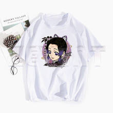 Camisetas De Kimetsu No Yaiba para hombre y mujer, camisa de manga corta con diseño de espada fantasma, Kamado, Demon Slayer 2024 - compra barato