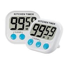 Reloj Digital LCD para cocina, cronómetro con alarma, práctico para cocinar 2024 - compra barato