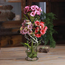 Маргаритка искусственный цветок гостиная обеденный стол Подсолнух искусственная Цветочная композиция Шелковый цветок декоративный цветок 2024 - купить недорого