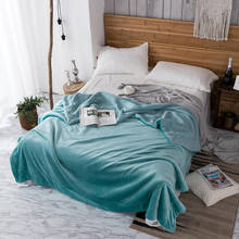 Bonenjoy плед одеяло теплое мягкое одеяло s для кровати пушистое зимнее одеяло однотонное плотное домашнее одеяло s плед на кровать 2024 - купить недорого
