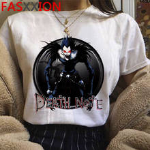 Death Note Bleach Ichigo top tees summer top male harajuku kawaii streetwear 2021 top tees t-shirt couple clothes 2024 - buy cheap