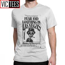 Men Fear And Loathing In Las Vegas Hunter S. Thompson T Shirt Bat Country Drugs Johnny Cotton Gift Tshirt 2024 - buy cheap