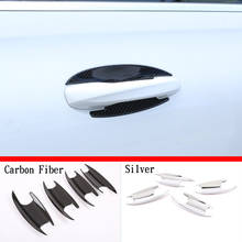 For Mercedes Benz B Class W247 B200 2020 Car Carbon Fiber ABS Chrome Outer Door Handle Bowl Caps Exterior Decoration Accessorie 2024 - buy cheap