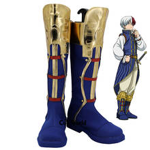 Обувь для костюмированной вечеринки в стиле аниме My Hero academic Boku No Hero academic Shouto Todoroki 2024 - купить недорого