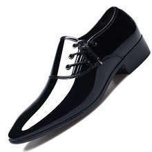 Classic business men's dress shoes fashion elegant formal wedding shoes men's non-slip office oxford shoes fashion men's pointed 2024 - buy cheap