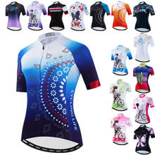 Weimostar Cycling Jersey Women's Bicycle Clothing Maillot Ciclismo Summer Pro Team Bike Jersey Racing Sport MTB Cycling Shirt 2024 - buy cheap