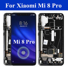 Pantalla LCD Mi 8 Pro para Xiaomi Mi8 Pro, montaje de digitalizador con pantalla táctil, con huella dactilar 2024 - compra barato