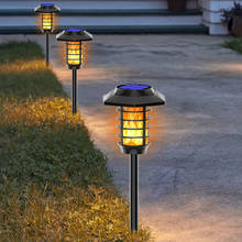 Solar Torches Lights 2 Pack with Flicking Flame LED Solar Light Outdoor Dancing Solar Light Walkway Lighting For Garden Patio 2024 - buy cheap