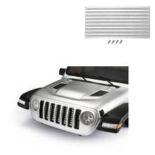 Metal Mesh Grille Intake Simulation Intake Hood Radiator Box for AXIAL SCX10 III JEEP RC Car Decoration Parts 2024 - buy cheap