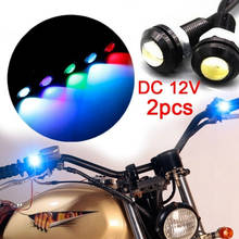 Motorcycle Rearview Mirror Decoration LED Lamp Motorcycle Eagle Eye Warm Strobe Flash Multicolor Led Light Lamp 2pcs 2024 - buy cheap