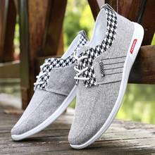 Zapatos informales de lona para hombre, mocasines planos, para conducir, Tenis, 2021 2024 - compra barato