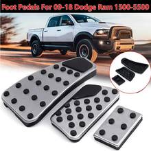 Accelerator Gas Pedal Brake Pedal Cover Foot Pedal Pads Kit for Dodge Ram 2011-2019 1500 2500 3500 5500 2024 - buy cheap