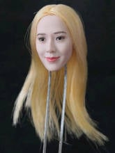 New 1/6 Scale Female Head Carving Asian Beauty Girl Head Sculpt For 12 Inch Female Body 2024 - buy cheap