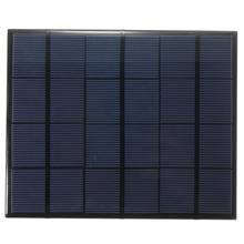 Panel solar policristalina de 6V, 3,5 W, 580MA, mini panel solar epoxi, cargador solar artesanal, envío gratis 2024 - compra barato