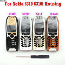 Brandnew For Nokia 6310 6310i Mobile Phone 5A High Quality Housing Cover Case ( No Keypad ) Black Silver Gold Brown Free Tool 2024 - buy cheap