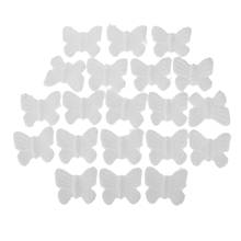 20 piezas de poliestireno en forma de mariposa, adornos de poliestireno, manualidades DIY 2024 - compra barato