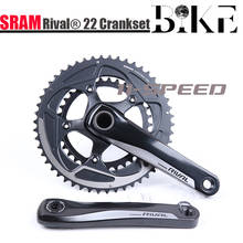 SRAM RIVAL 22 2x11 Speed 50x34T 52x36T 170mm 172.5mm Road Bike Crankset Bicycle Chain Wheel GXP 24mm 2024 - buy cheap