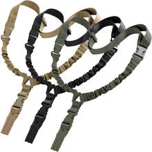 Outdoor Tactical One 1 American Single Point Sling Heavy Adjustable Tactical Gun Rifle Shoulder Strap Belt Free Shipping 2024 - buy cheap