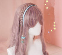 handmade mint green tassel  Bowknot hairpin Lolita Girl Hair clip Headband KC Hair Accessories B1300 2024 - buy cheap