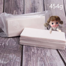 454g Semi-transparent Skin Clay Soft Clay OB Skin Doll Hand Made Meat Color Clay  Baby Casting  Pottery Clay 2024 - buy cheap