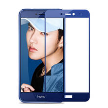 Película de vidro temperado para celulares huawei, honor 8 lite, 8 lite, com cobertura total 2024 - compre barato