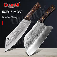 Kitchen Knifes Full Tang Chef Knife Cleaver Filleting Slicing Broad Butcher Knife Hammer Stainless Steel Chef's Chopper Knives 2024 - buy cheap