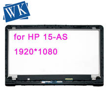 Digitalizador de pantalla táctil para ordenador portátil, pantalla IPS LCD de 15,6 pulgadas, 857439-001, con marco B156HAN04.0, para HP Envy 15-as series 1920x1080 2024 - compra barato