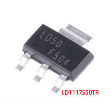 10 Uds LD1117S50TR SOT-223 LD1117S50 SOT LD50 SOT223 SMD 2024 - compra barato