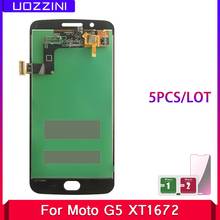 5 Pcs New LCD For Motorola Moto G5 XT1672 XT1676 LCD Display Touch Screen Digitizer Assembly Replacement 2024 - buy cheap
