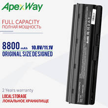 Batería de 12 celdas de 8800mAh, 11,1 v, para HP COMPAQ PAVILION DM4 DV3 DV5 DV6 DV7 G32 G42 G62 G6 CQ32 CQ42 CQ43 CQ56 CQ57 CQ62 HSTNN-LB0W 2024 - compra barato