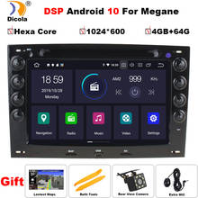 PX6 Hexa Core 4G+64G DSP IPS 2 din Android 10 Automotivo Car DVD player for Renault Megane 2003-2008 Radio GPS navi Multimedia 2024 - buy cheap