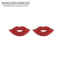 Neoglory-pendientes de cristal antialérgicos para mujer, estilo navideño, accesorio para las orejas, regalo para novia 2024 - compra barato