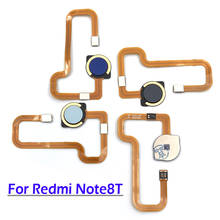 New Fingerprint Flex Cable For Xiaomi Redmi Note 8T Home Menu Button Key Flex Cable Replacement 2024 - buy cheap