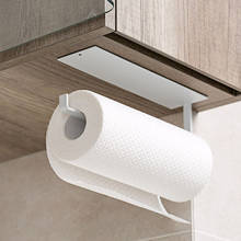 Soporte autoadhesivo para cocina, colgador de papel higiénico, rollo de almacenamiento, estante colgante de pared, organizador de baño, 2021 2024 - compra barato