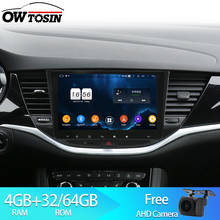 Owtosin Car Radio Multimedia Video Player Navigation GPS Android 9.0 For Opel ASTRA K 2015 2016 2017 Car 4GB RAM 32GB ROM 2024 - buy cheap