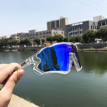Óculos de sol tr90 com lentes polarizadas para homens e mulheres, óculos para ciclistas, para modalidades de estrada e mountain bike 2024 - compre barato