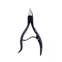 New Black Toenail Ingrown Nail Art Cuticle Nipper Clipper Edge Cutter Manicure Scissor Plier Tool Pedicure Dead Skin Remover 2024 - buy cheap