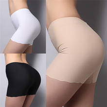 1pc Women Safety Shorts Pants Seamless Nylon High Waist Panties Seamless Anti Emptied Boyshorts Pants Girls Slimming Underwear 2024 - buy cheap
