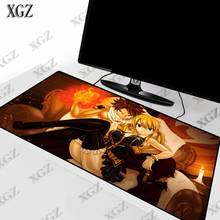 XGZ Fairy Tail Japan Anime  Mouse Desktop pad Gaming Lock Edge  Mat for Laptop Notebook Large  Pad Gamer Desk  2024 - buy cheap